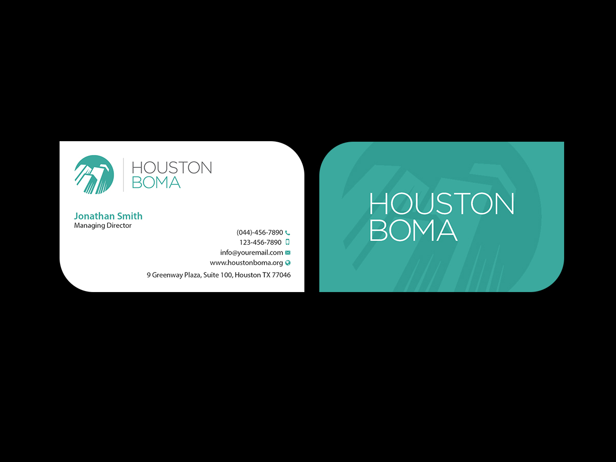 Design de Carte de Visite par Creations Box 2015 pour Houston BOMA | Design #16977600