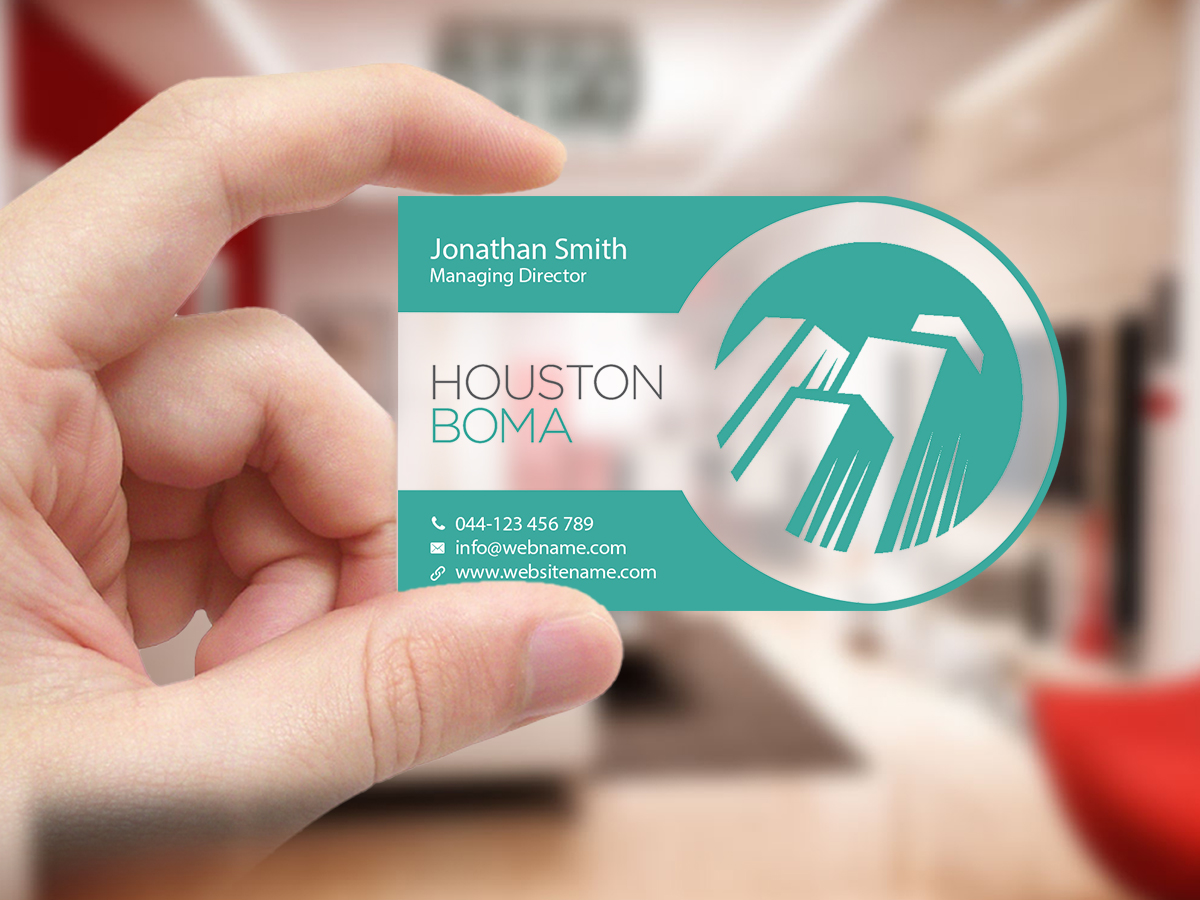 Design de Carte de Visite par Creations Box 2015 pour Houston BOMA | Design #16977602