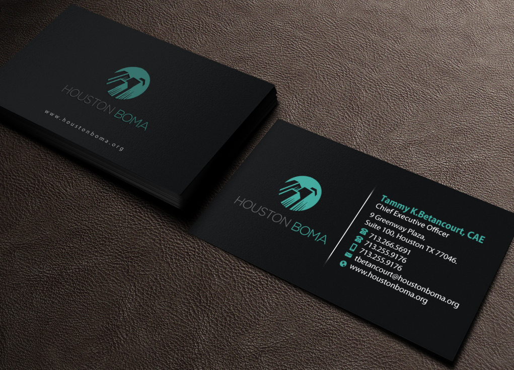 Business Card Design by Brand aid for Houston BOMA | Design #16966493