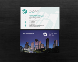 Design de Carte de Visite par Brand aid pour Houston BOMA | Design : #16966893