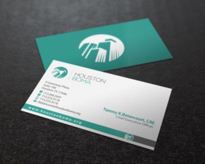 Visitenkarten-Design von Brand aid für Houston BOMA | Design #16966896