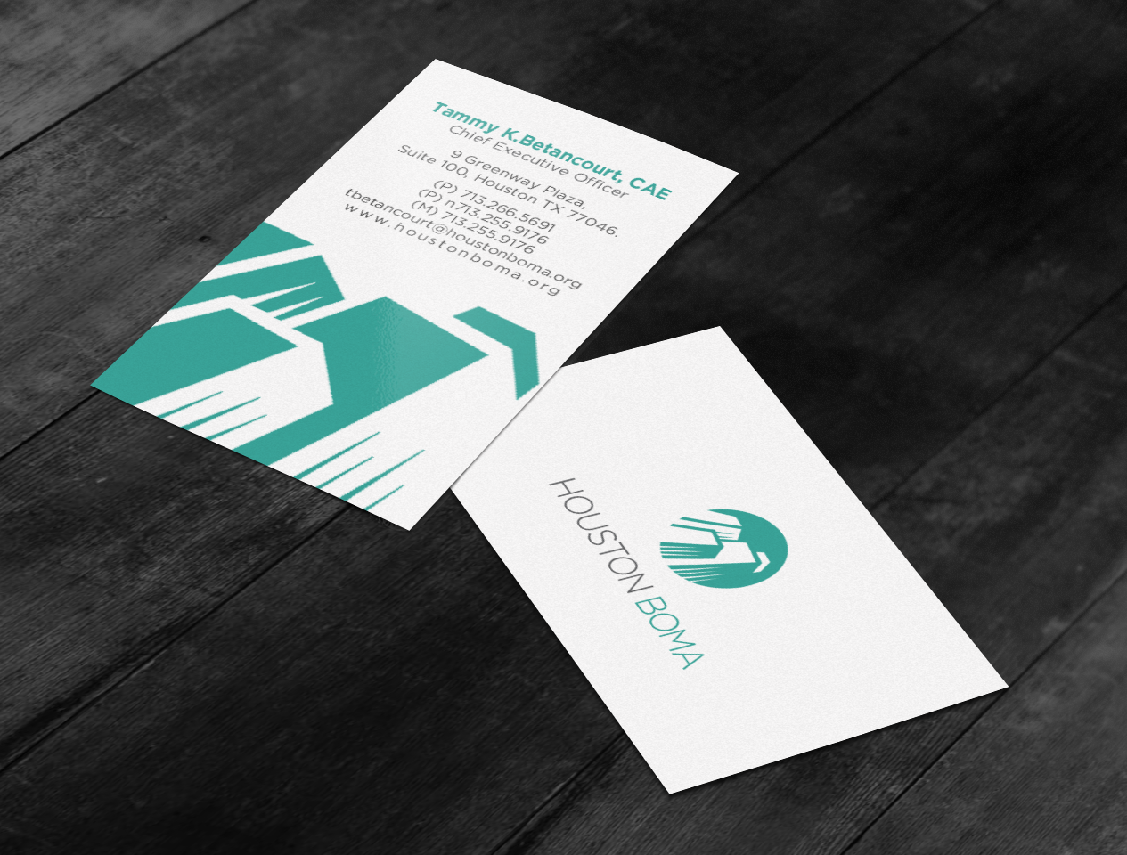 Business Card Design by Brand aid for Houston BOMA | Design #16967286