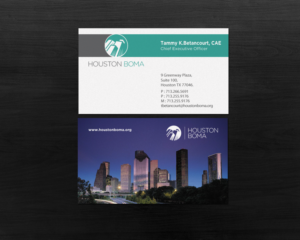 Design de Carte de Visite par Brand aid pour Houston BOMA | Design : #16967288