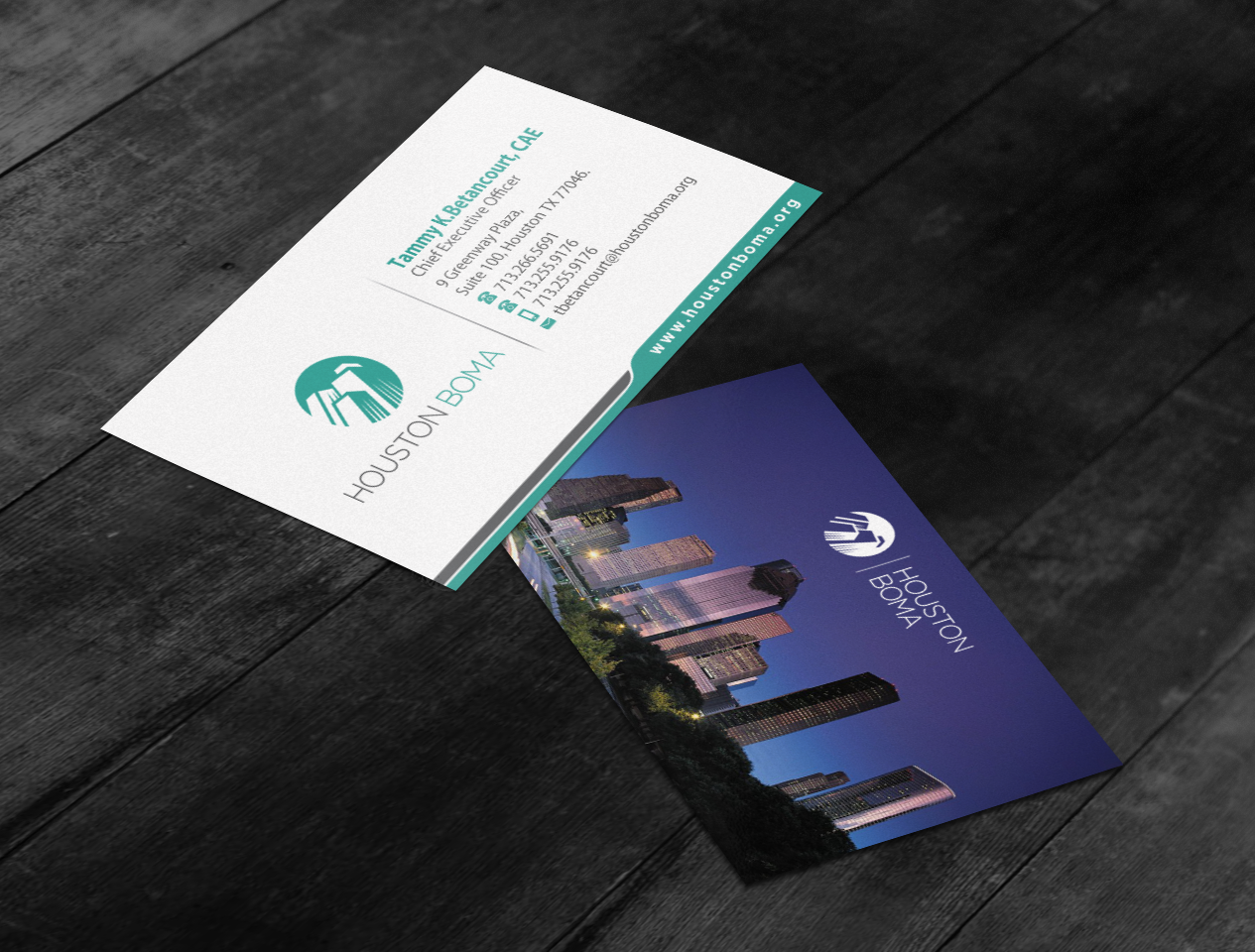 Business Card Design by Brand aid for Houston BOMA | Design #16967289