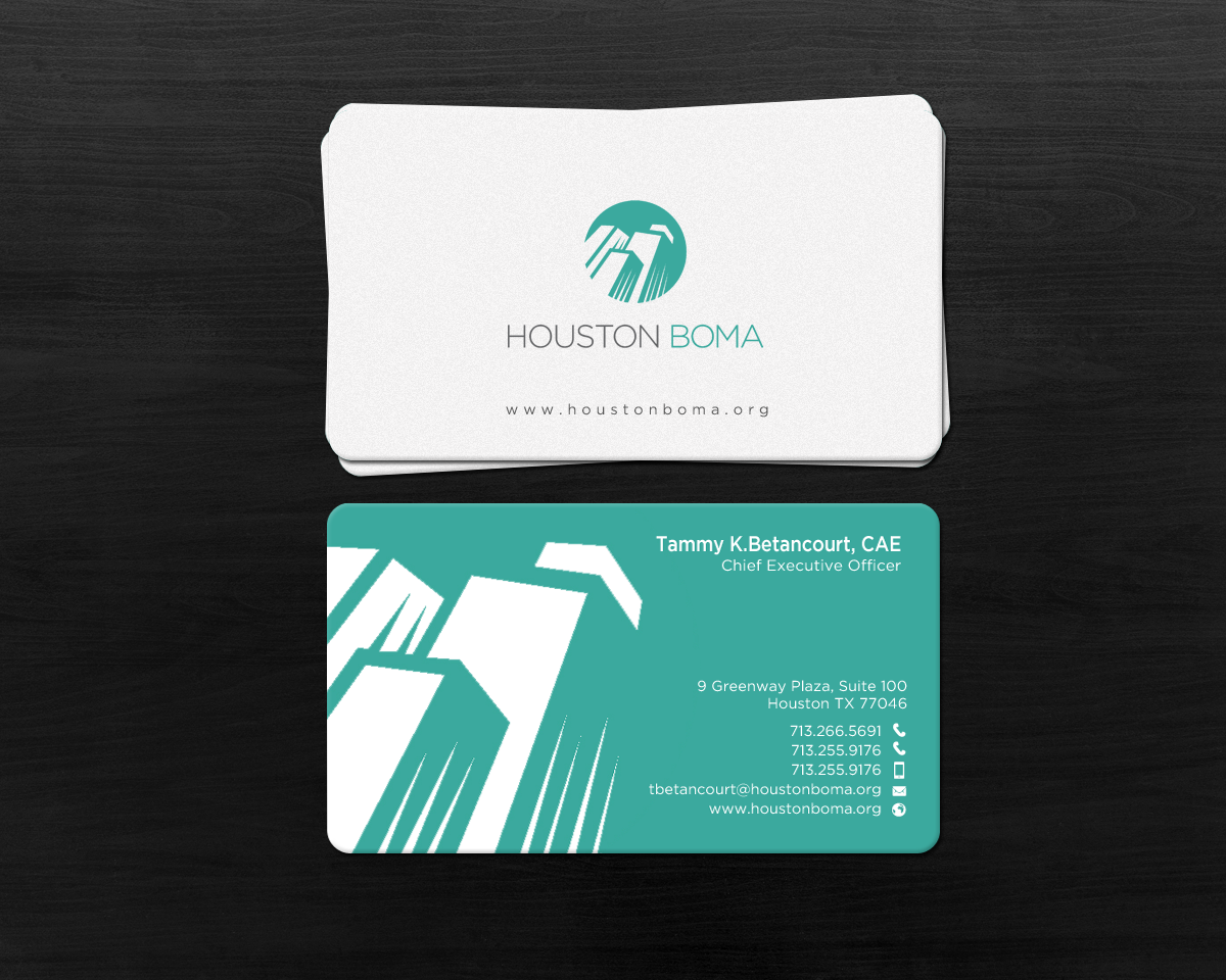 Design de Carte de Visite par chandrayaan.creative pour Houston BOMA | Design #16966841