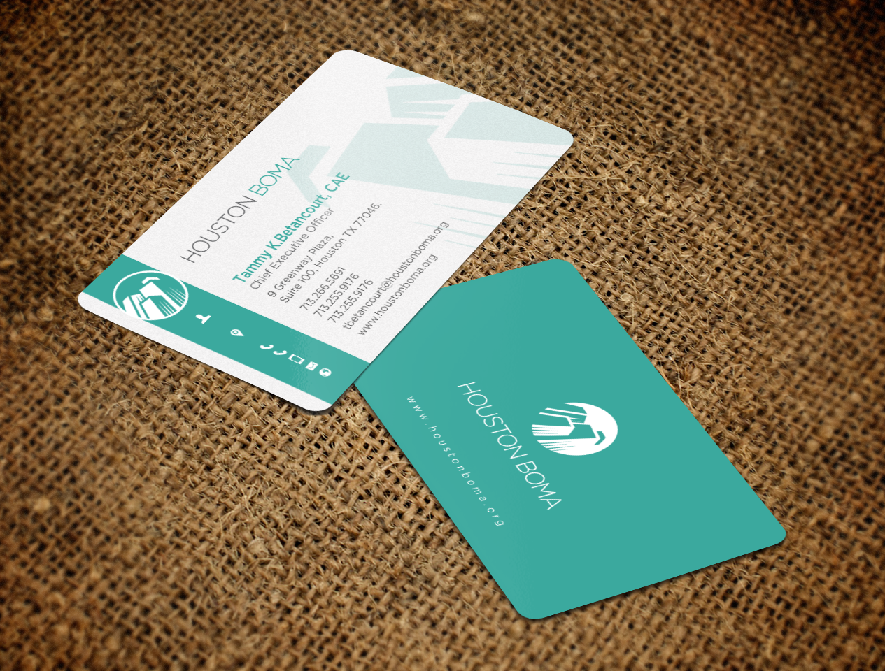 Design de Carte de Visite par chandrayaan.creative pour Houston BOMA | Design #16967267