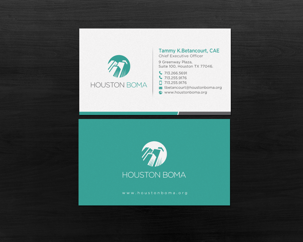 Business Card Design by chandrayaan.creative for Houston BOMA | Design #16969084
