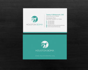 Business Card Design by chandrayaan.creative for Houston BOMA | Design: #16969085