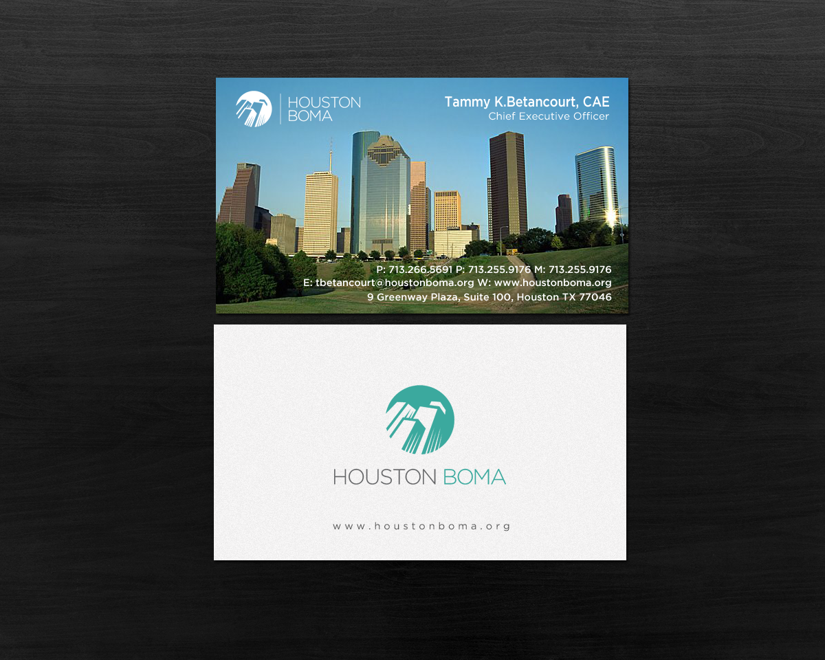 Design de Carte de Visite par chandrayaan.creative pour Houston BOMA | Design #16969124
