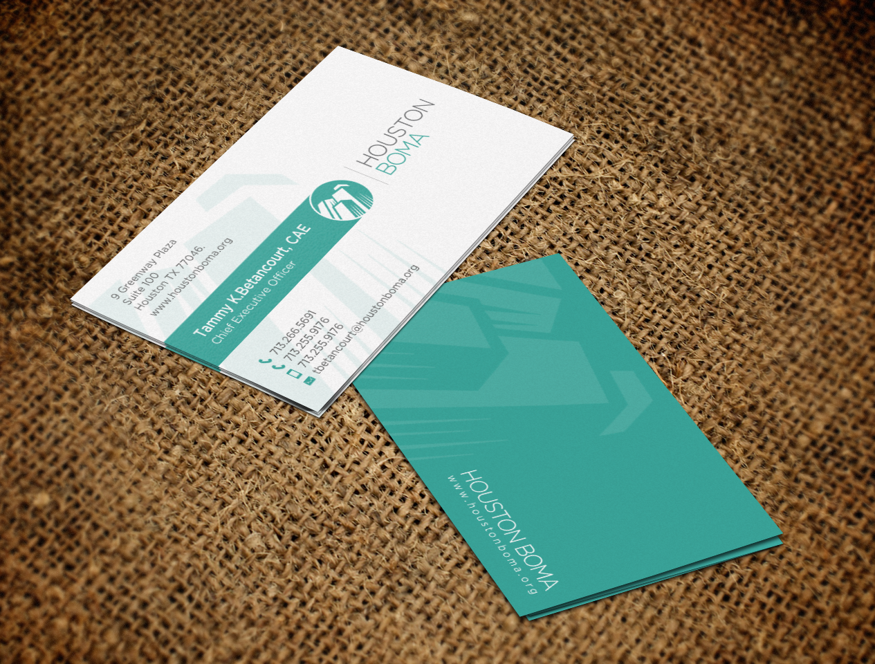 Design de Carte de Visite par chandrayaan.creative pour Houston BOMA | Design #16969200