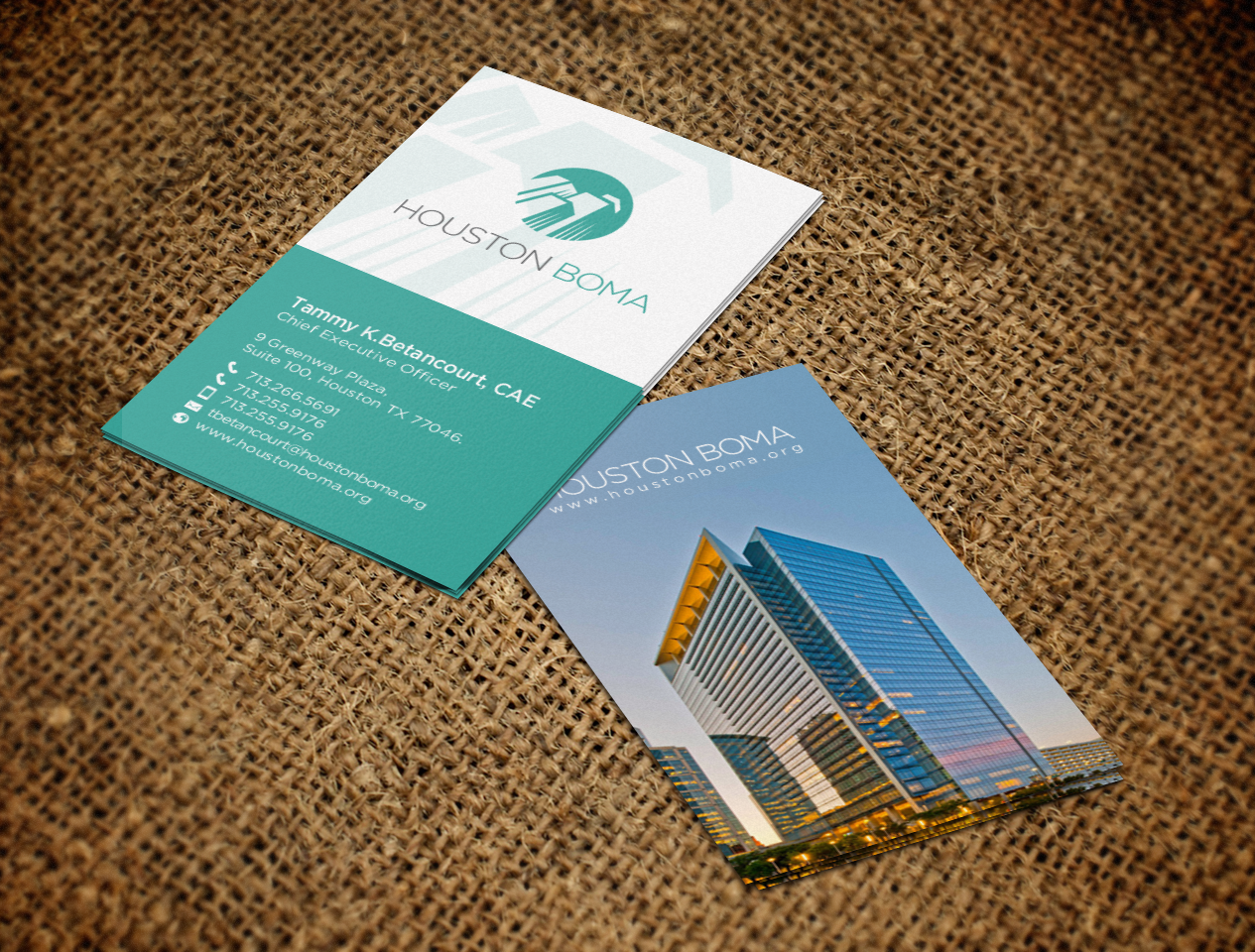 Design de Carte de Visite par chandrayaan.creative pour Houston BOMA | Design #16969201