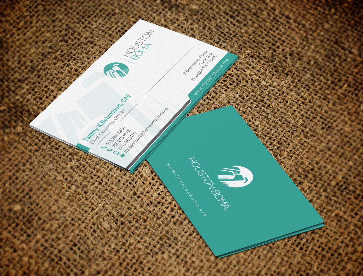 Design de Carte de Visite par chandrayaan.creative pour Houston BOMA | Design #16969435