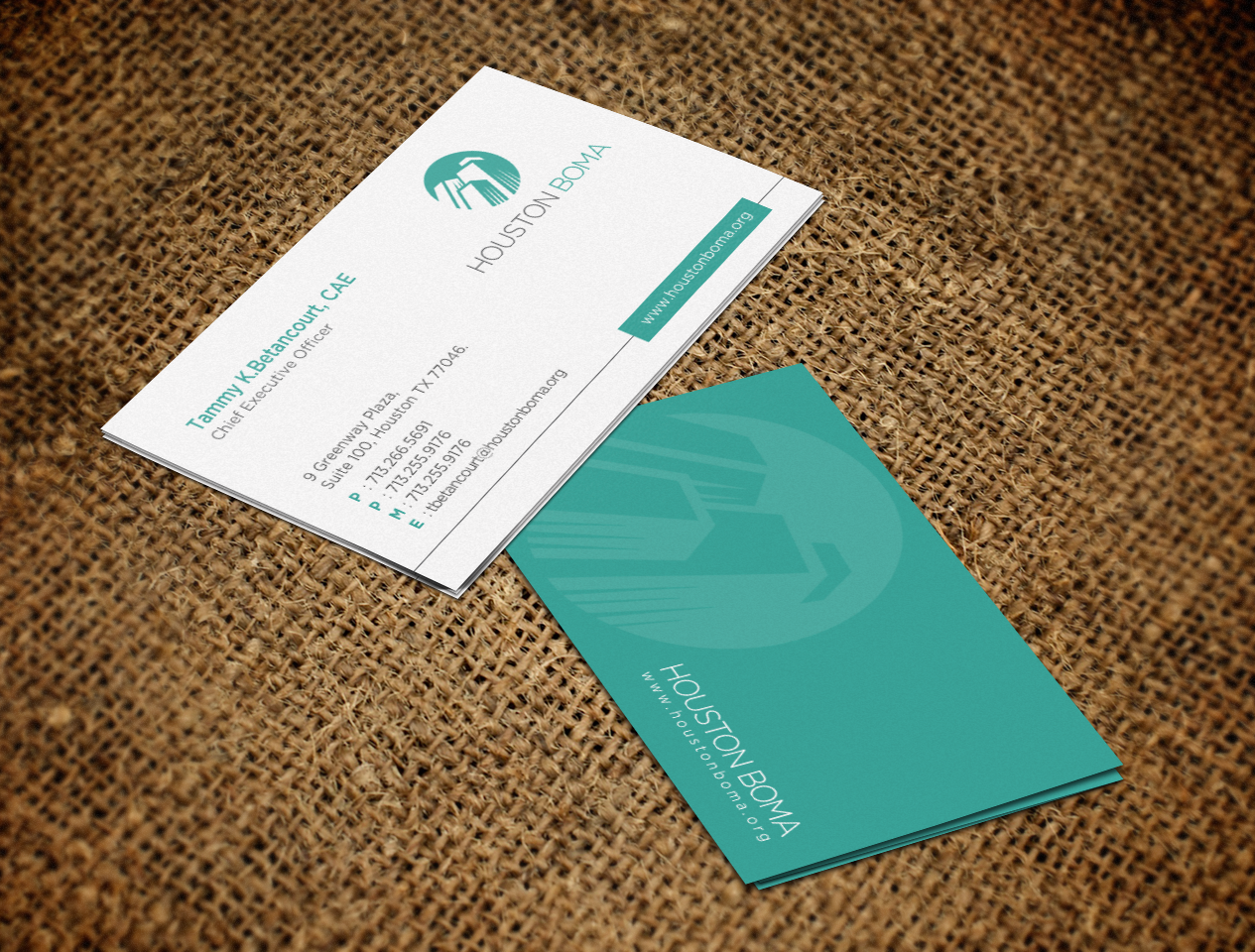 Design de Carte de Visite par chandrayaan.creative pour Houston BOMA | Design #16969436