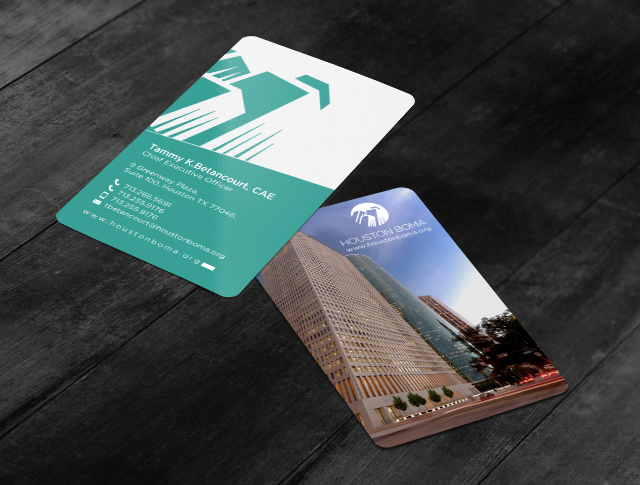 Design de Carte de Visite par chandrayaan.creative pour Houston BOMA | Design #16972607
