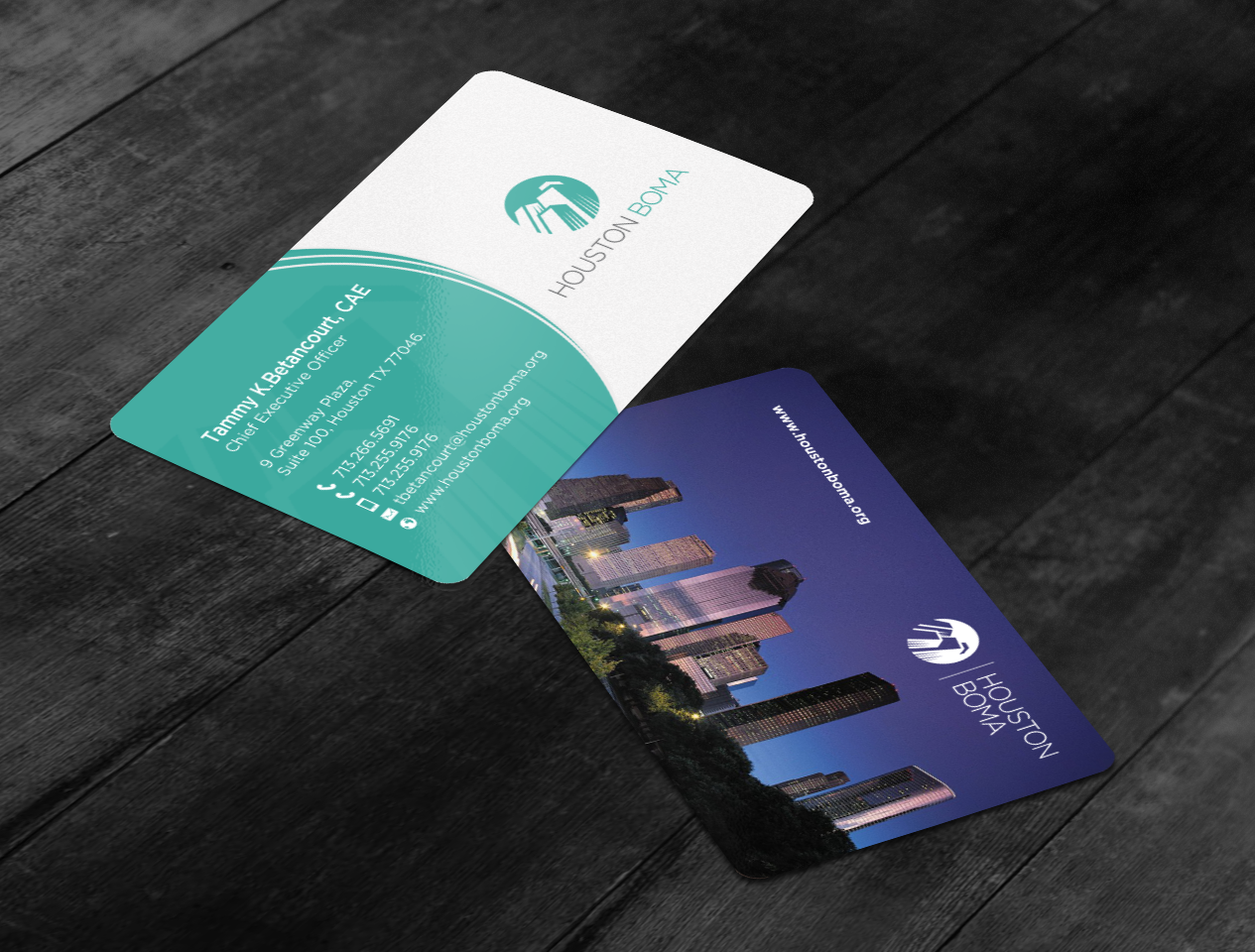 Business Card Design by chandrayaan.creative for Houston BOMA | Design #16972649