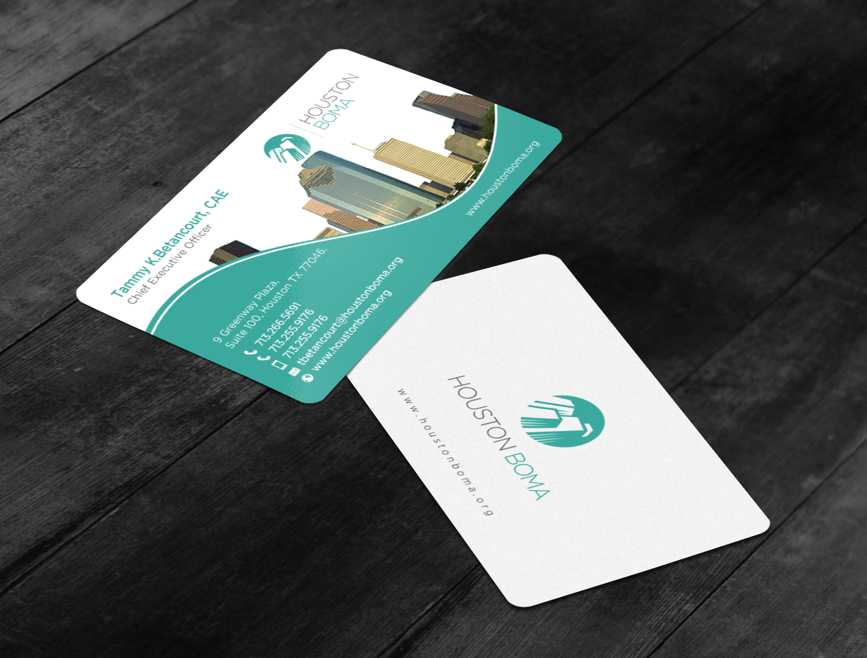 Design de Carte de Visite par chandrayaan.creative pour Houston BOMA | Design #16972719