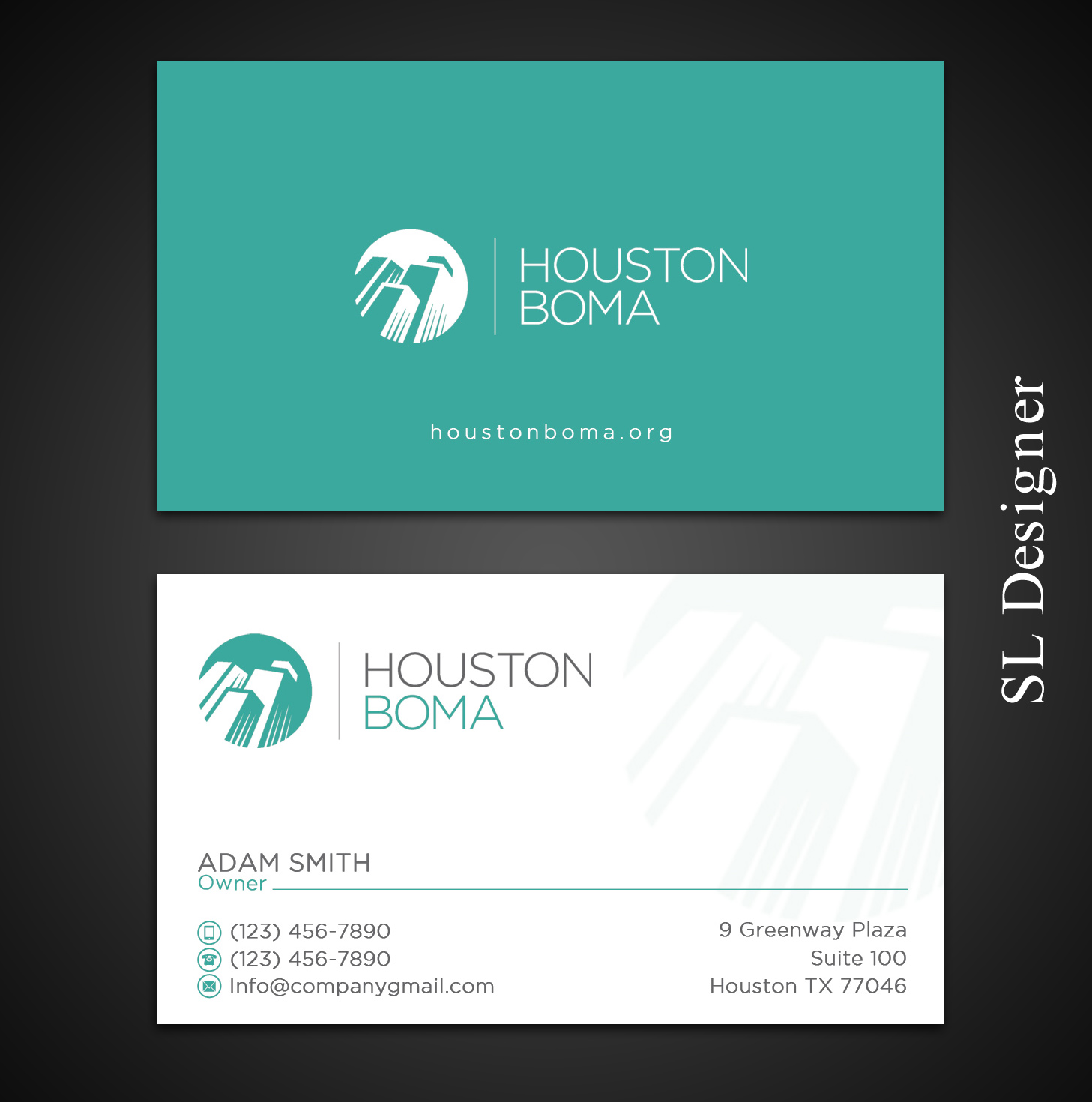 Business Card Design by SL Designer for Houston BOMA | Design #16964775