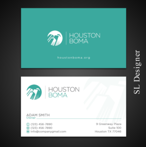 Design de Carte de Visite par SL Designer pour Houston BOMA | Design : #16964775