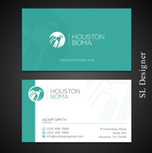 Design de Carte de Visite par SL Designer pour Houston BOMA | Design : #16964823