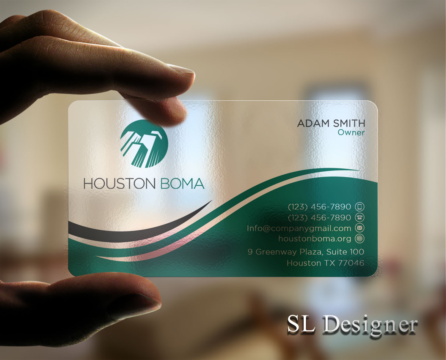 Business Card Design by SL Designer for Houston BOMA | Design #16964836