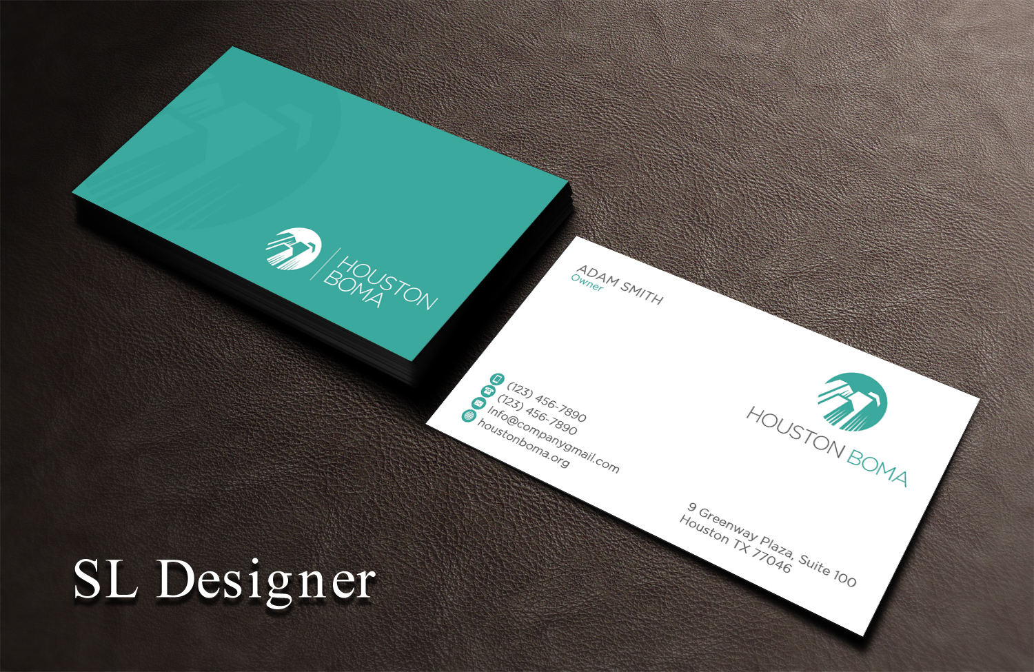 Design de Carte de Visite par SL Designer pour Houston BOMA | Design #16964918
