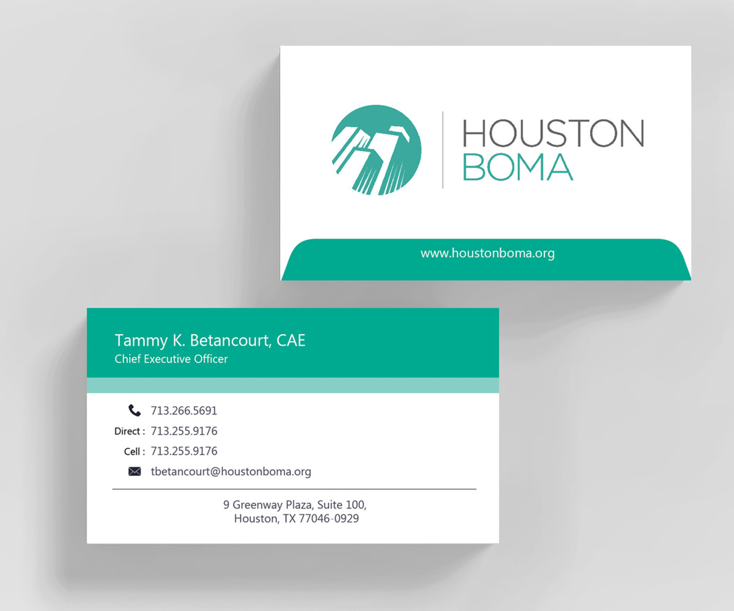 Design de Carte de Visite par M6G pour Houston BOMA | Design #16986386