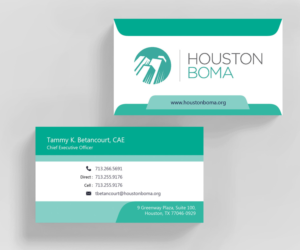 Business Card Design by M6G for Houston BOMA | Design: #16986412