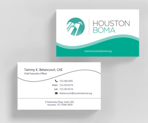 Business Card Design by M6G for Houston BOMA | Design: #16986523