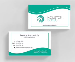 Design de Carte de Visite par M6G pour Houston BOMA | Design : #16986553
