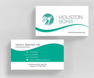 Design de Carte de Visite par M6G pour Houston BOMA | Design : #16986590