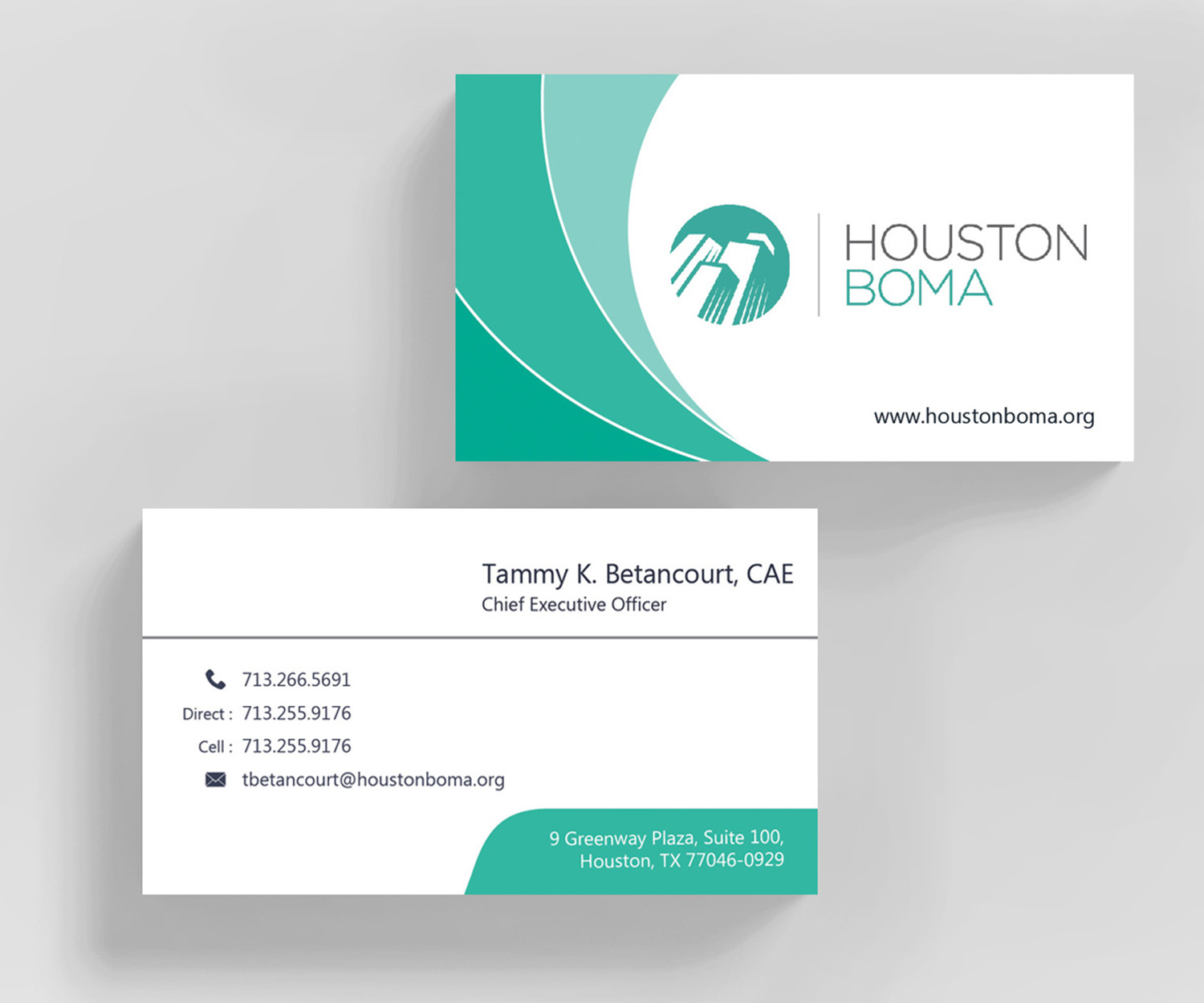 Business Card Design by M6G for Houston BOMA | Design #16986610