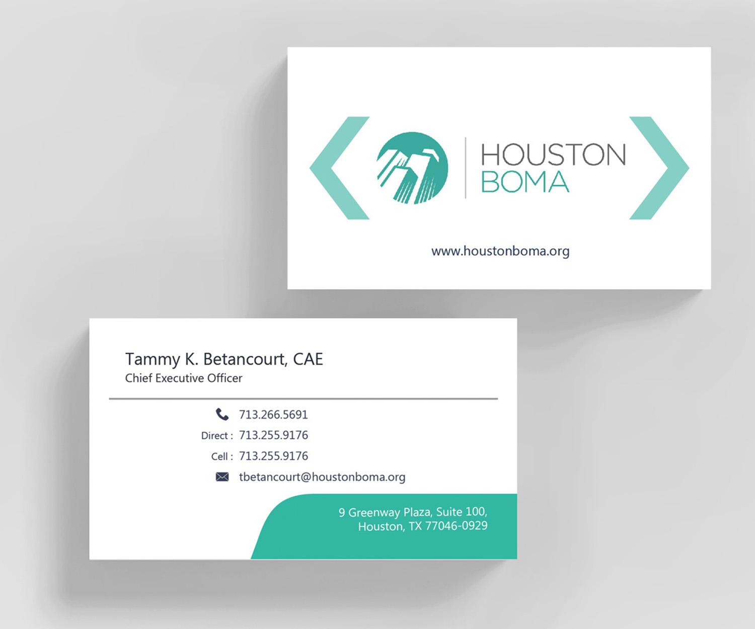 Business Card Design by M6G for Houston BOMA | Design #16986658