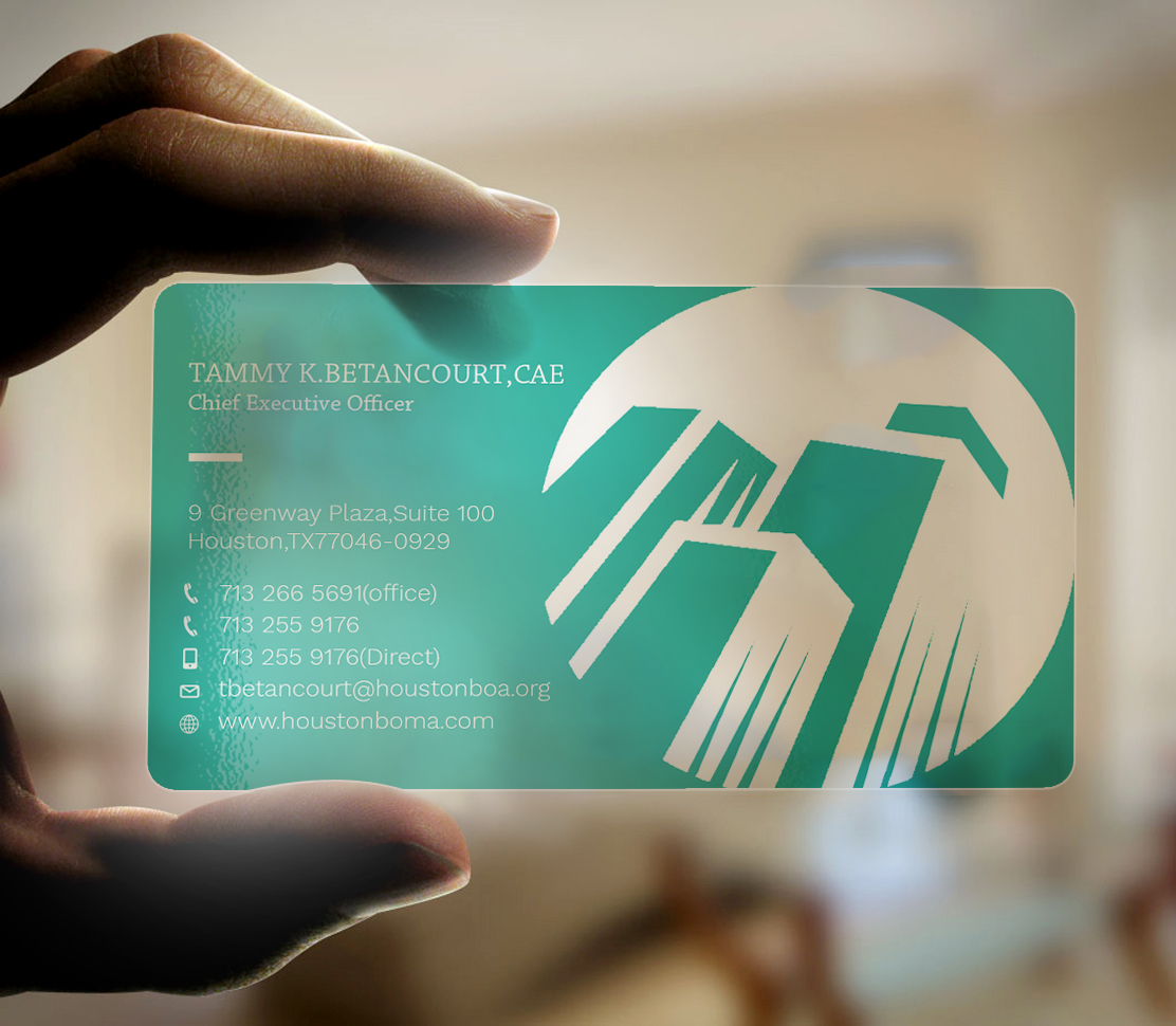 Design de Carte de Visite par Graphic Flame pour Houston BOMA | Design #16992533