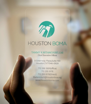 Design de Carte de Visite par Graphic Flame pour Houston BOMA | Design : #16992537