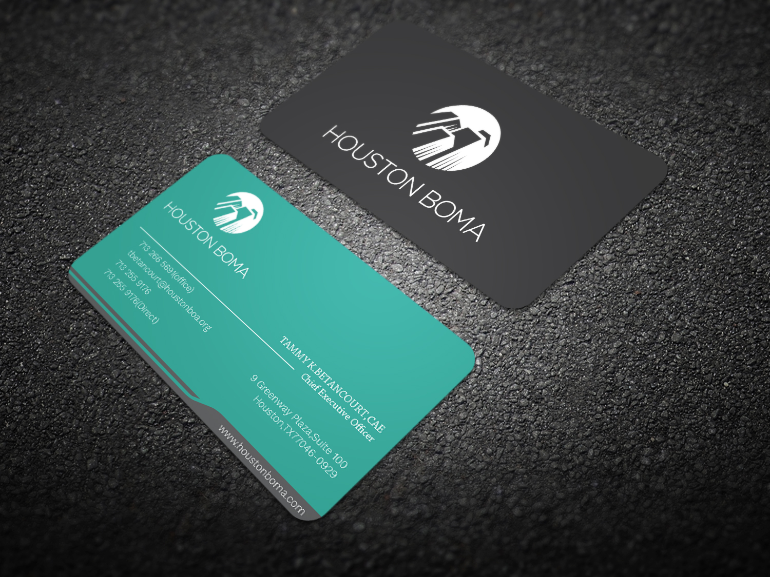 Business Card Design by Graphic Flame for Houston BOMA | Design #16992542