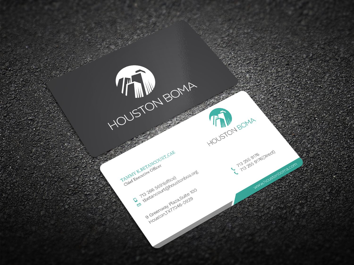 Design de Carte de Visite par Graphic Flame pour Houston BOMA | Design #16992544