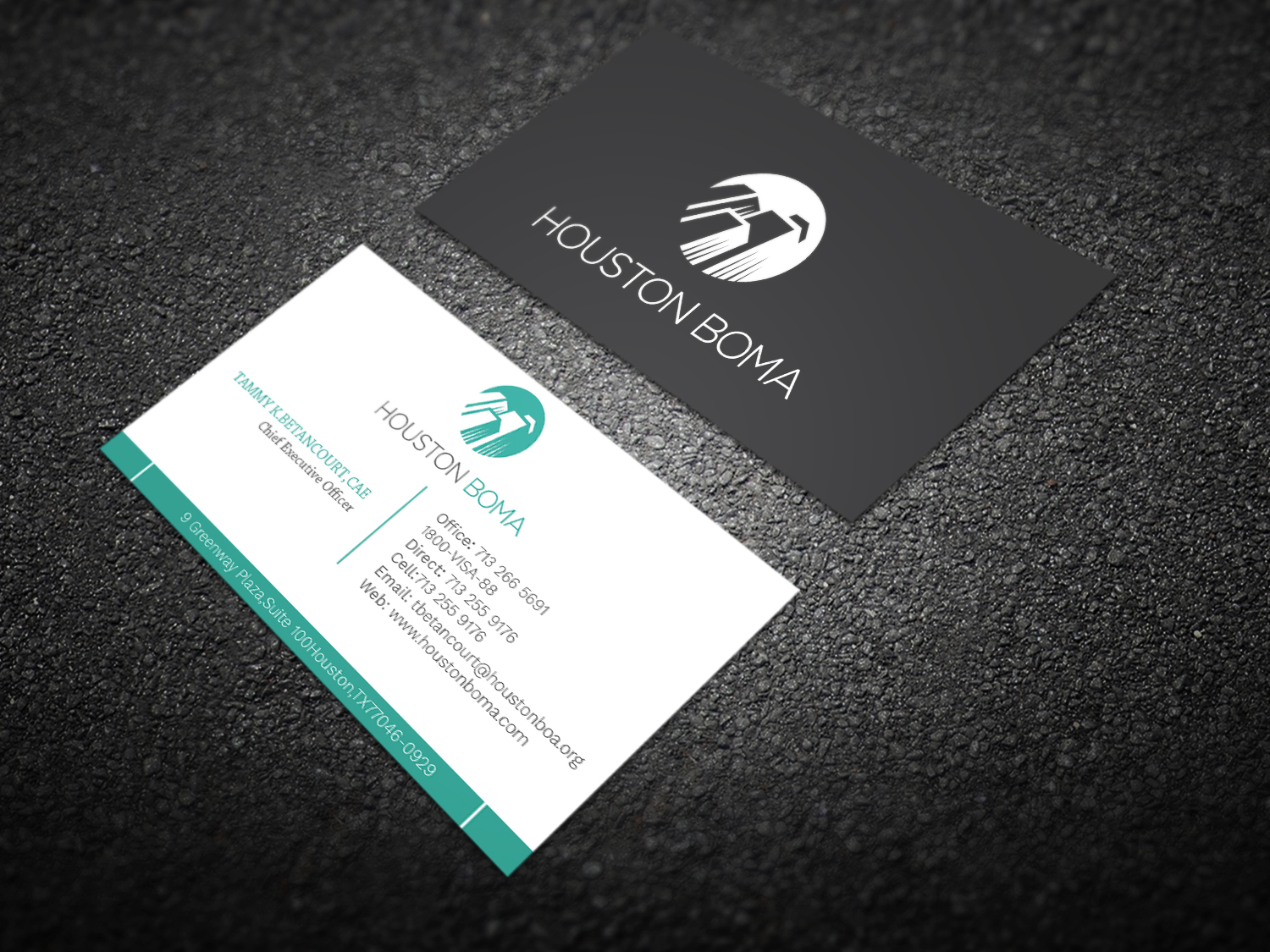 Design de Carte de Visite par Graphic Flame pour Houston BOMA | Design #16992563