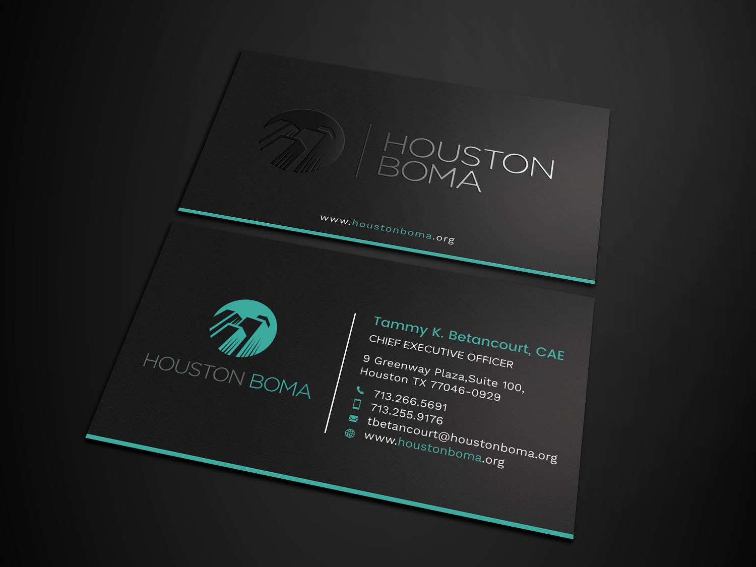 Business Card Design by Tripti Ranjan Gain for Houston BOMA | Design #16966809