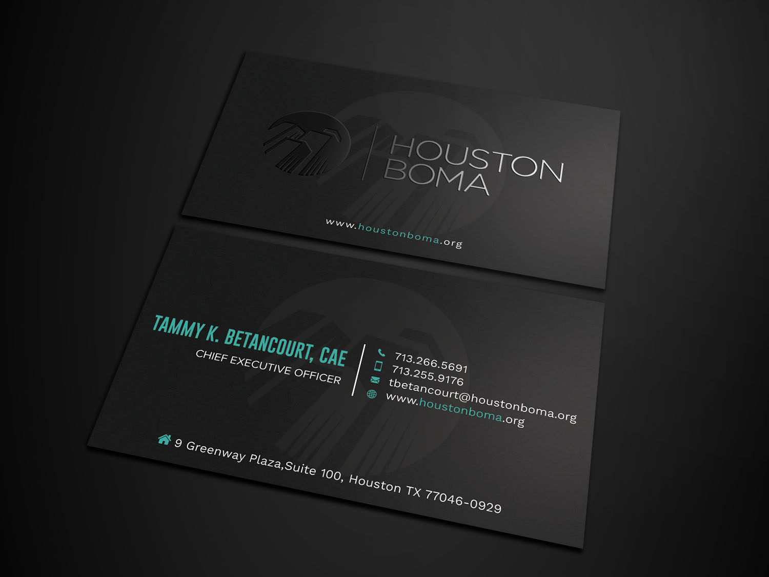 Design de Carte de Visite par Tripti Ranjan Gain pour Houston BOMA | Design #16967875