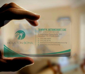 Design de Carte de Visite par Tripti Ranjan Gain pour Houston BOMA | Design : #16971829