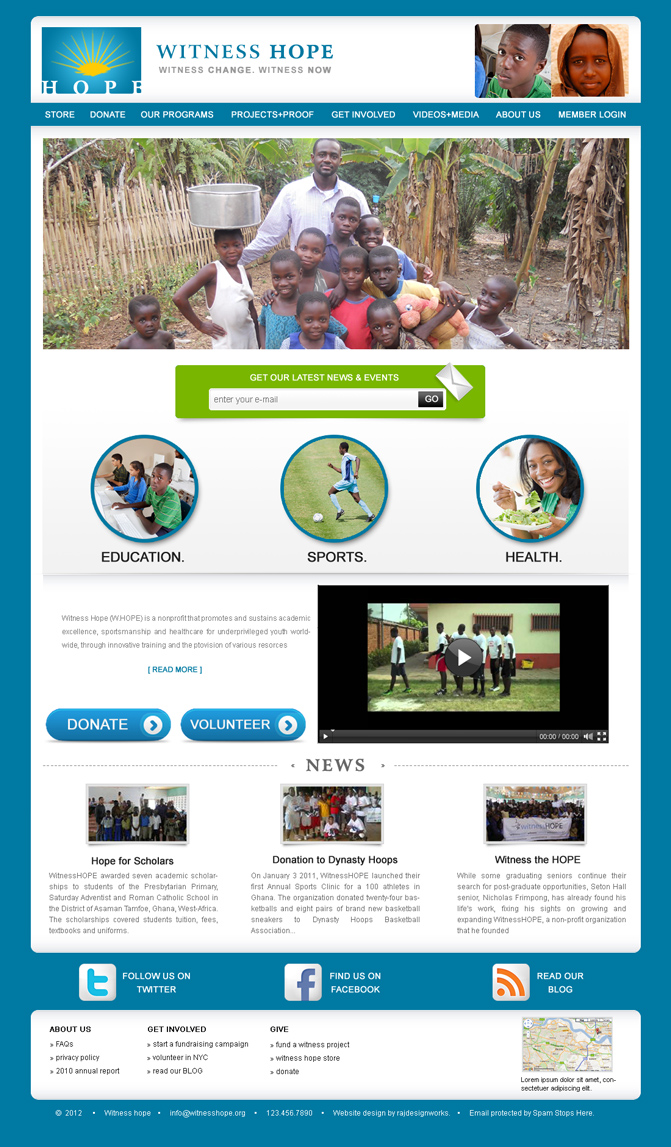 Diseño Web por rajesh prn para este proyecto | Diseño #642086