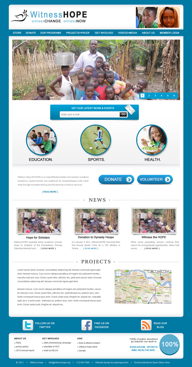 Diseño Web por rajesh prn para este proyecto | Diseño: #654128