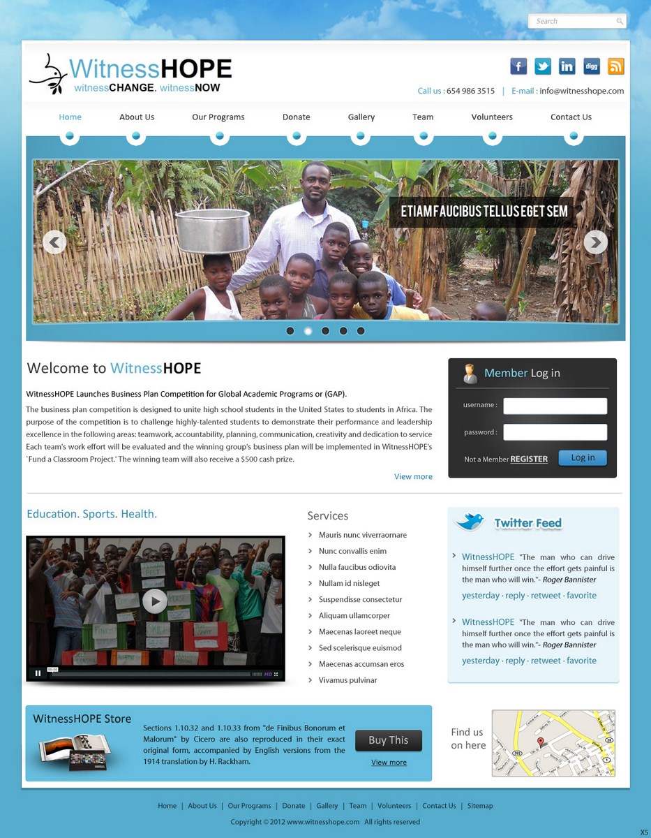 Web Design par pb pour ce projet | Design #647365