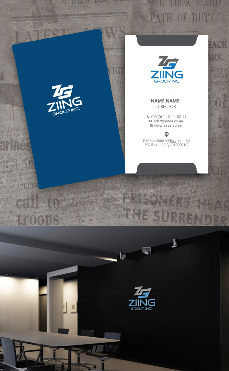 Logo-Design von zebronicgraphic für Ziing Group Inc. | Design #16971127