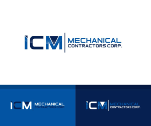 Logo Design by Sarah Graphic for ICM Mechanical Contractors Corp | Design: #16974086