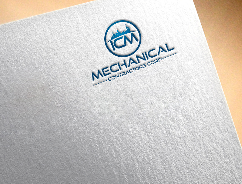 Logo Design by zebronicgraphic for ICM Mechanical Contractors Corp | Design #16971113