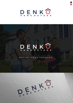 Logo Design by christianpoetoe for DENKO Home Buyers | Design: #16964331