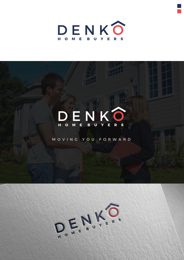 Logo Design by christianpoetoe for DENKO Home Buyers | Design #16965772