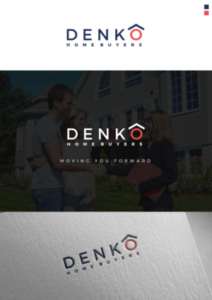 Logo Design by christianpoetoe for DENKO Home Buyers | Design: #16965772