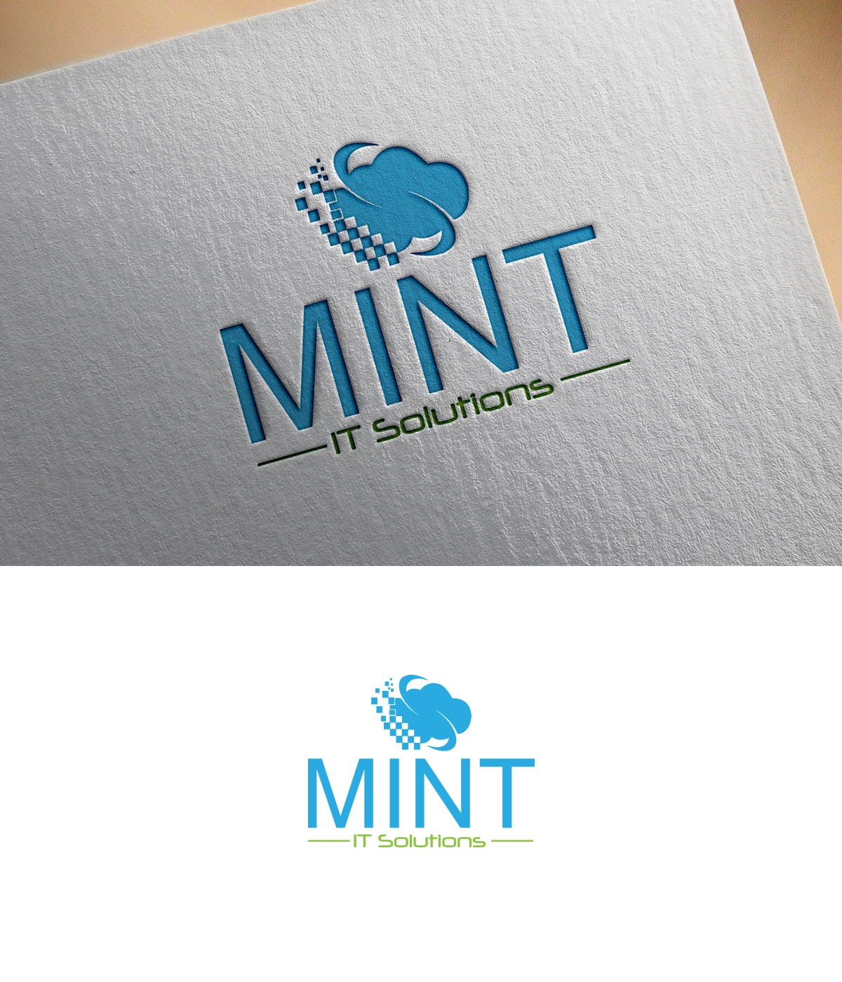 Logo Design by supercreative for Mint IT Solutions Limited | Design #16979575